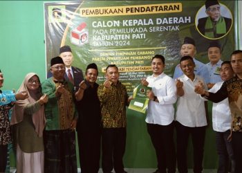 Resmi Daftar !! Sudewo dan Ali Ridho Maju Pilkada Pati