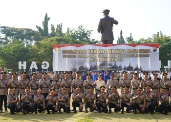 15 Kapolres Baru dan 4 Pejabat Utama Polda Jateng Sertijab