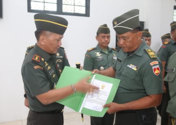 Kodim 0718/Pati Lepas Pindah Satuan dan Purna Tugas