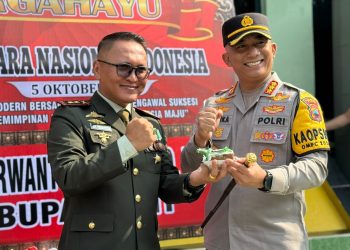 Kado HUT ke 79, Sinergitas TNI – Polri Kompak