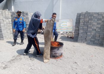 Kesiapan Lapas Pati Hadapi Kebakaran Diuji Dalam Simulasi Terpadu