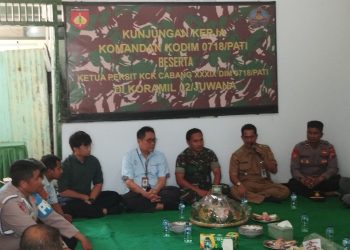 Hari Jadi TNI, Forkopincam Juwana Berikan Kejutan Spesial