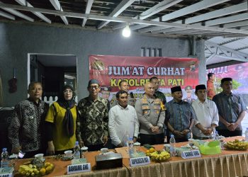 Jumat Curhat, Kapolresta Pati Ajak Warga Bersatu Pasca-Pilkada