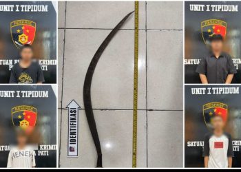 Polisi Amankan Enam Tersangka Pembacokan