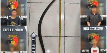 Polisi Amankan Enam Tersangka Pembacokan