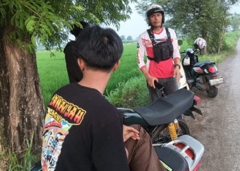 Knalpot Brong, Polsek Wedarijaksa Amankan Dua Sepeda Motor dari Balapan Liar