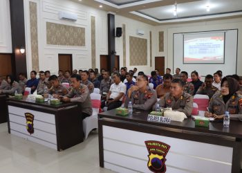 Cegah Penyalahgunaan, Puslitbang Polri Tinjau Penyimpanan Senjata di Polresta Pati