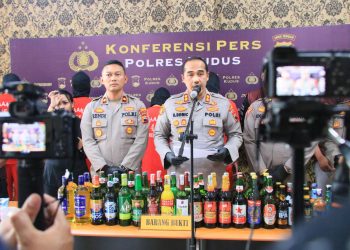 Polres Kudus Tangkap Empat Tersangka dalam Kasus Narkotika dan Obat Terlarang