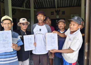 Warga Tlogoayu Curigai Pengukuran Ulang Tanah Lapangan Desa, Tidak Sesuai Teknis