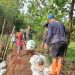 TNI dan Warga di Libatkan Perbaiki Tanggul Jebol