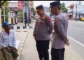 Kapolres Rembang Apresiasi Tukang Cukur Difabel