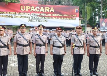 Polresta Pati Lakukan Penyegaran Organisasi, Empat Pejabat Berganti