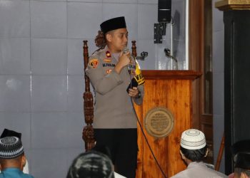 Jalin Kedekatan, Polres Rembang Gelar Safari Subuh