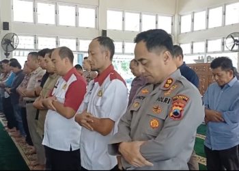 Doakan Tiga Personel Polri Gugur, Polresta Pati Kuatkan Solidaritas