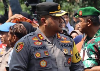 Bentuk Kepedulian Polri, Kapolres Rembang Kunjungi Korban Pencurian