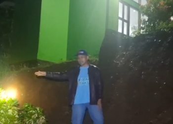 Pagar Sepanjang 25 Meter Roboh, Fauzin Futiarso : Cuaca Ekstrem