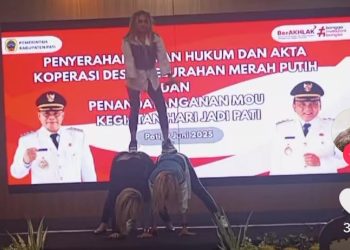 Joget Trio Srigala di Acara Pemkab Pati Jadi Sorotan