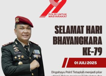 BNNK Lampung Selatan Apresiasi Kinerja Polri di HUT Bhayangkara ke-79