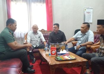 Silaturahmi ke DPRD, Sinergi TNI – Legislatif Kunci Bangun Pati