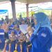 Balita Ketanggan Gembira Terima Bingkisan HUT Demokrat