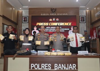 Sabu 19 Kilogram Disita, AKBP Dr. Fadli : Generasi Muda Banjar Terselamatkan