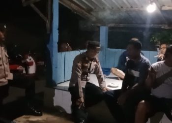 APBDes 2025, Kapolsek Wedarijaksa Dorong Desa Aktifkan Pos Kamling