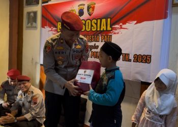 Tebar Kepedulian di Pesantren, Kompol Heri : HUT ke -78 Korps Reserse