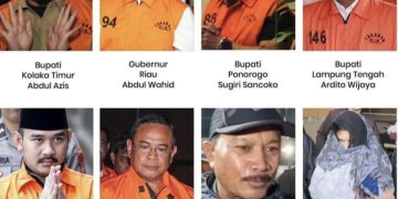 KPK Guncang Politik, 8 Kepala Daerah Kena OTT