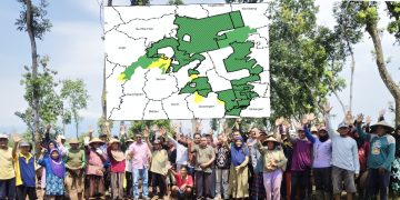 Warga Dumpil-Gesengan Warning Pemerintah, Tolak Yonif TP “Jangan Rampas Hutan Sosial Kami”