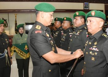 Kapendam Berganti, Pangdam Tekankan Kinerja Terukur
