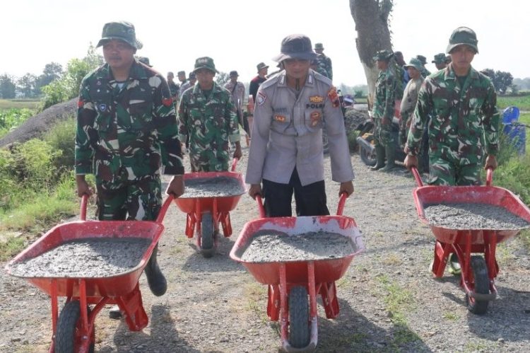 TMMD Dorong Petani Naik Kelas dan Ekonomi Desa Menguat