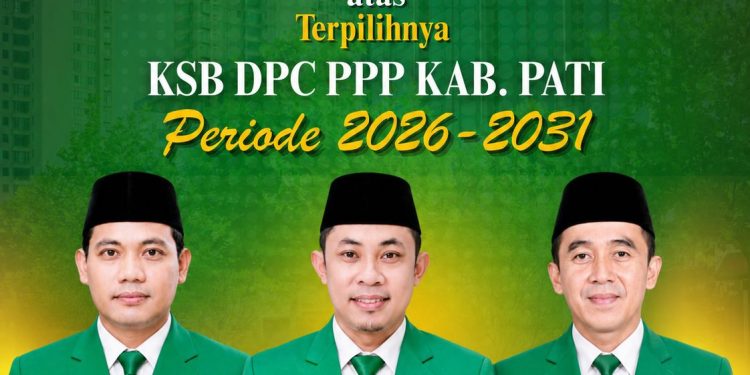 Nahkodai Ketua DPC PPP Pati, Muslihan Targetkan Kebangkitan Partai