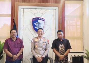 SMSI Dukung Kinerja Kasat Lantas Polresta Pati, Sinergi Polri dan Pers Kompak
