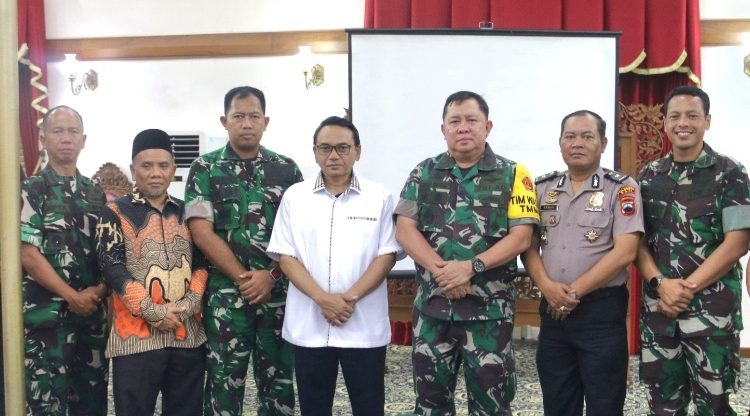 Program Tepat Sasaran, Tim Wasev TMMD Hadir di Pendopo