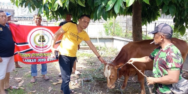 Kaum Duafa Terima Ratusan Daging Qurban, Ketut Hadir